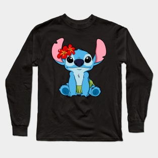 Hawaiian Stitch Long Sleeve T-Shirt